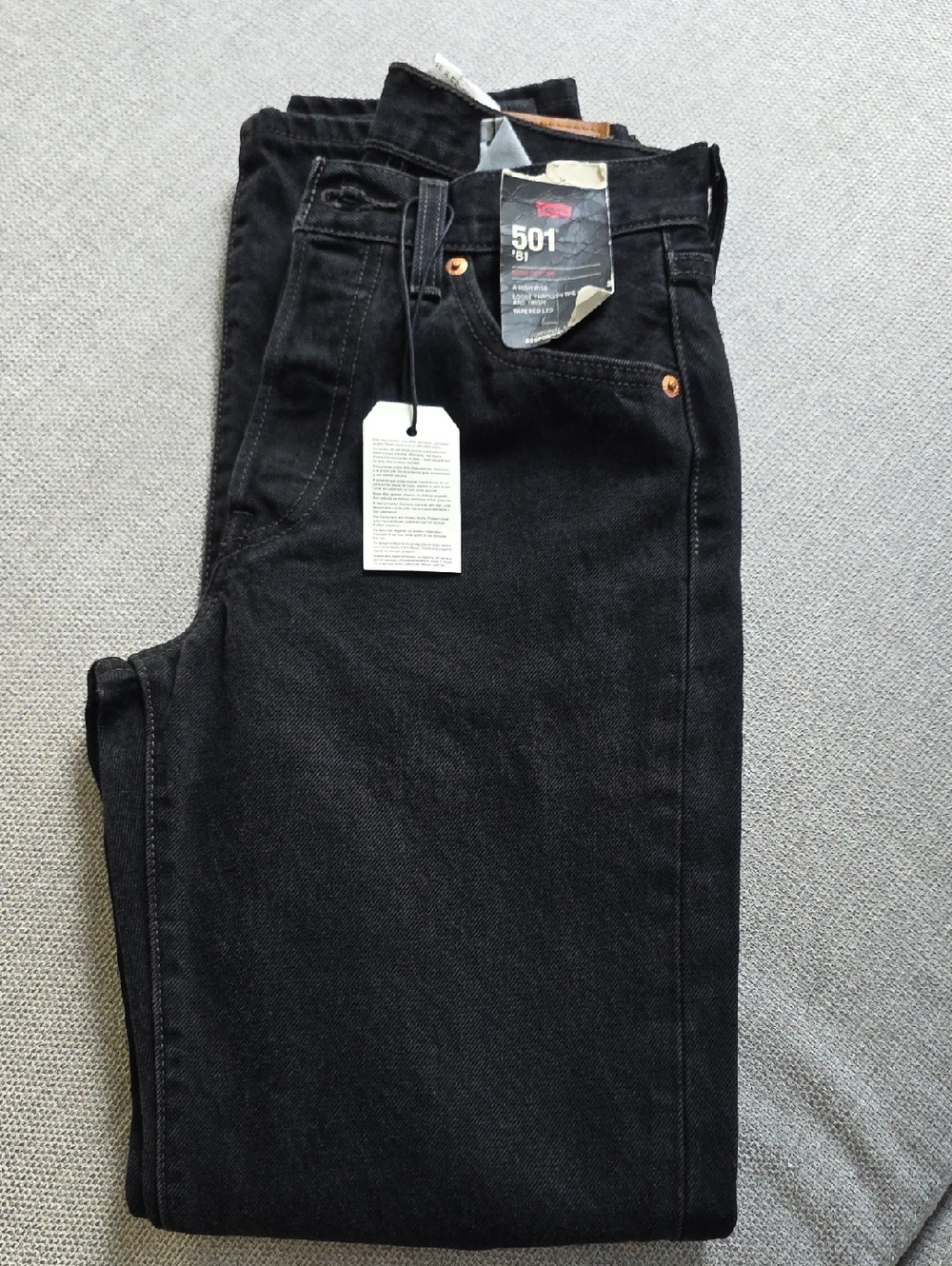 Levi's Black 501 Straight Women's Jeans